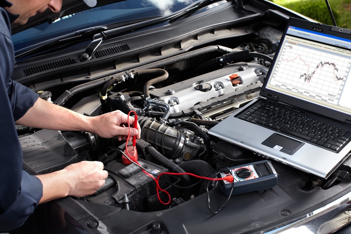 Elektronikas kļūdas pēc rudens mitruma | Autoserviss Liepājā